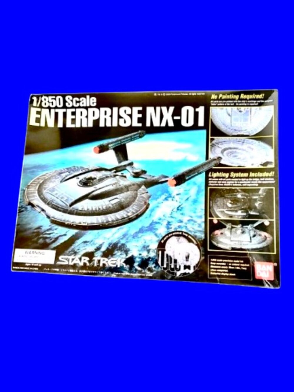 STAR TREK 1/850 U.S.S. ENTERPRISE NX-01 Plastic Model Kit BANDAI Japan NEW